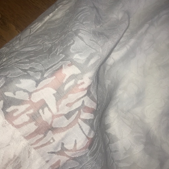 J. Crew sheer burnout white skirt pockets a-line‎ 6 - Picture 3 of 8